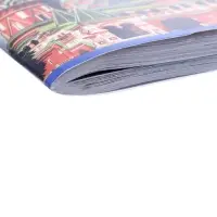 Тетрадь 96 листов в клетку, Calligrata &laquo;Россия&raquo;, серые листы, МИКС