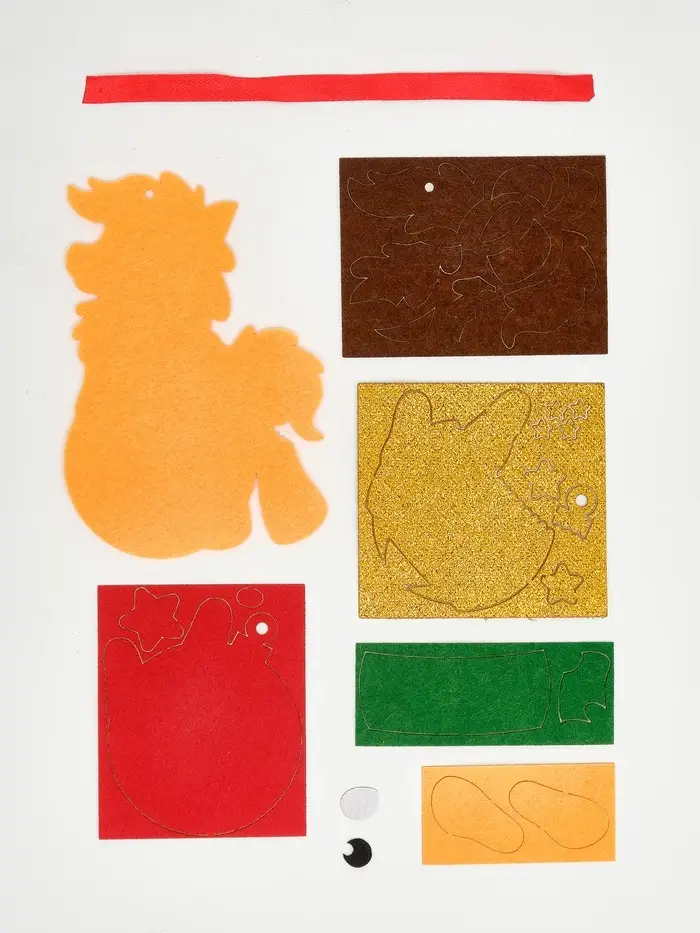 Набор для творчества подвеска из фетра «Лошадка с шариком» Набор для творчества подвеска из фетра «Лошадка с шариком»