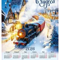 Календарь 2026 «Верь в чудеса», А2