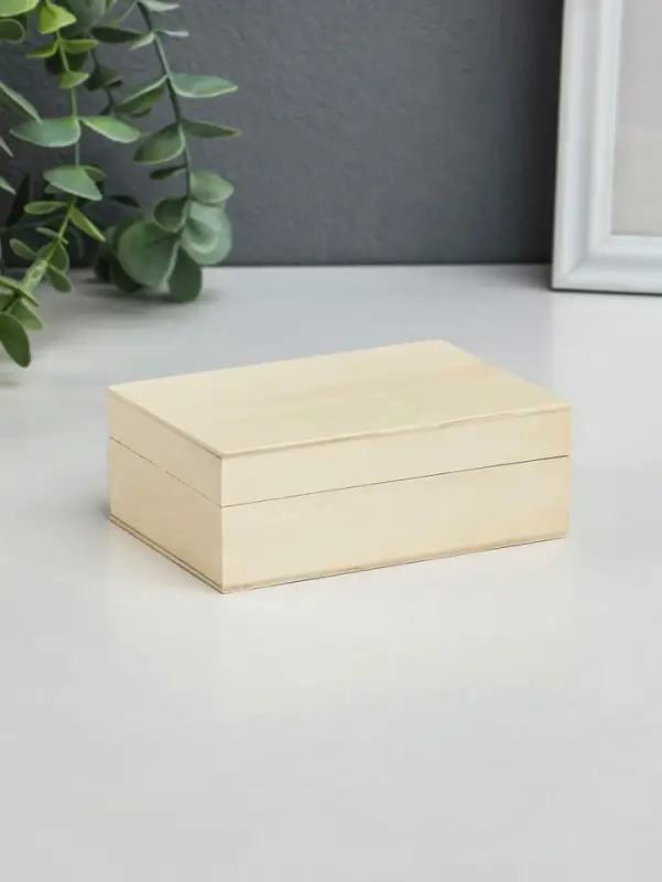 Шкатулка для росписи дерево &laquo;Прямоугольная&raquo;, без замочка, 11&times;7.5&times;4 см