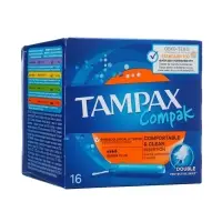 Тампоны &laquo;Tampax&raquo; Compak Super Plus Duo, с аппликатором, 16 шт