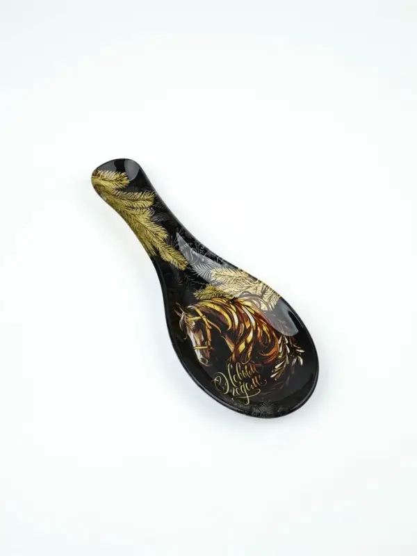 Набор «С Новым годом», подставка под ложку, лопатка Набор «С Новым годом», подставка под ложку, лопатка