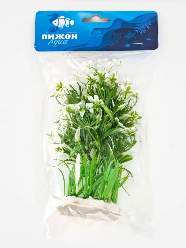 Растение искусственное аквариумное, 14 х 12 х 17 см
