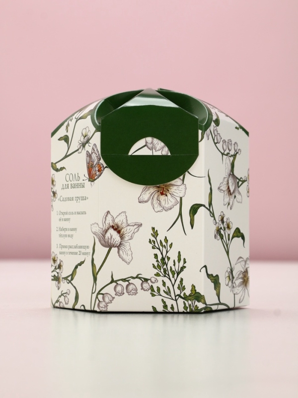 Соль для ванны "Цвети каждый день!", 300 г, аромат садовая груша