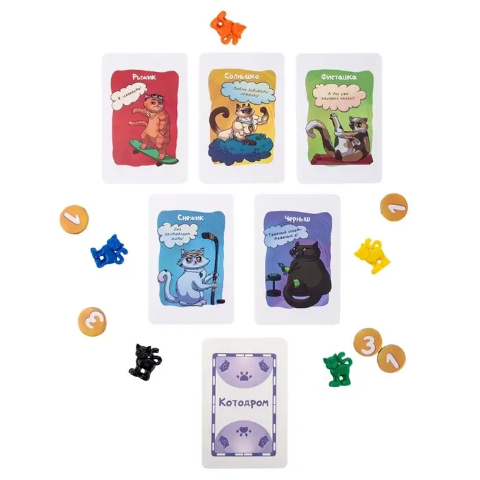 Настольная игра "Котодром", 12+ 2422C