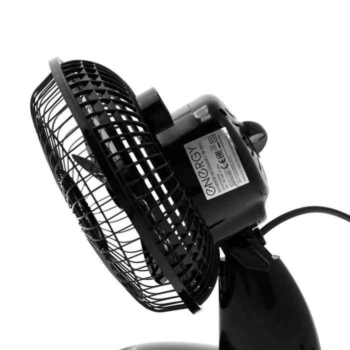 Вентилятор Energy EN-0630, настольный, 16 Вт, 2 скорости, чёрный