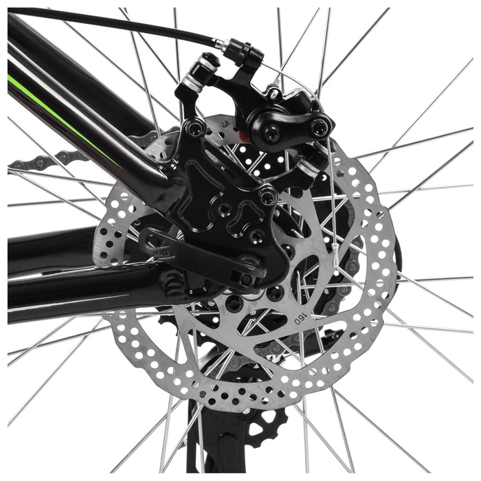 Велосипед 27.5 Велосипед 27.5" FOXX ATLANTIC, цвет зелёный, р. 16"