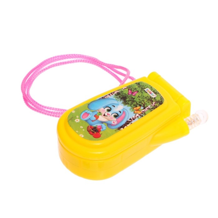 Музыкальный телефон «Прыгуны», МИКС, в пакете Музыкальный телефон «Прыгуны», МИКС, в пакете