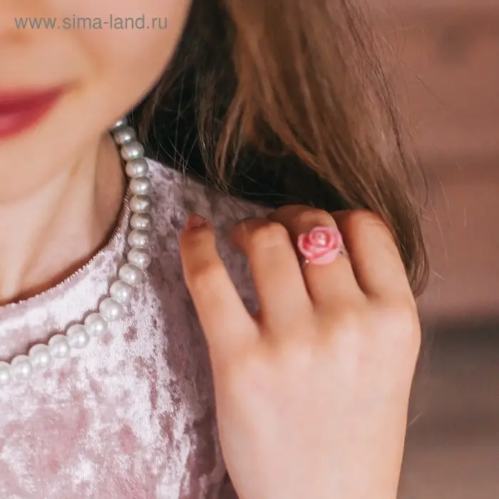 Кольцо детское Выбражулька «Любовь», форма МИКС, МИКС, безразмерное Кольцо детское Выбражулька «Любовь», форма МИКС, МИКС, безразмерное