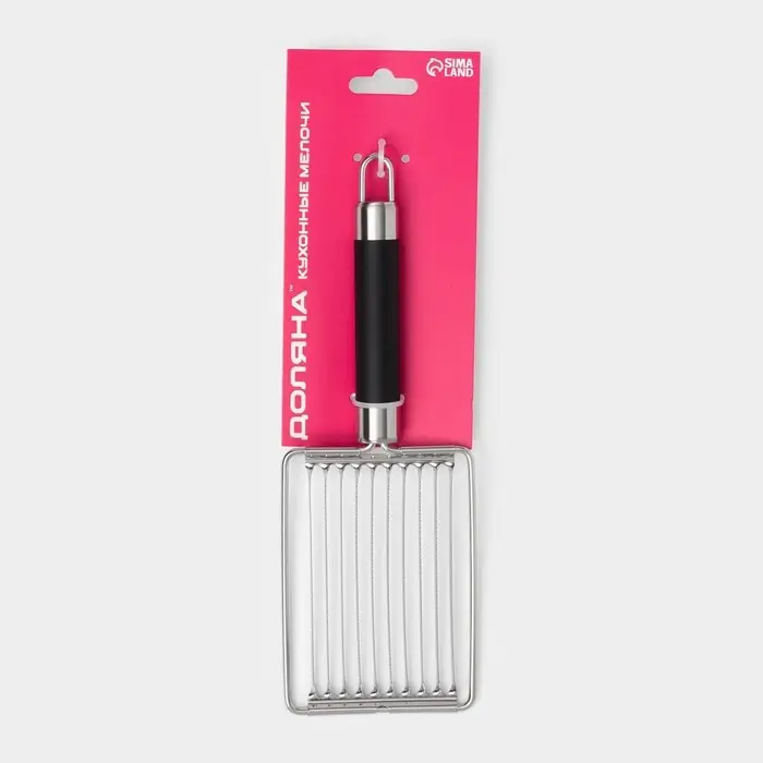 Яйцерезка Доляна Venus, 25&times;8.5 см, нержавеющая сталь, чёрная