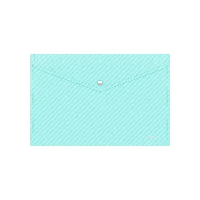 Папка-конверт на кнопке А4, 180 мкм, ErichKrause Diagonal Pastel, непрозрачный, тиснение, микс Папка-конверт на кнопке А4, 180 мкм, ErichKrause Diagonal Pastel, непрозрачный, тиснение, микс