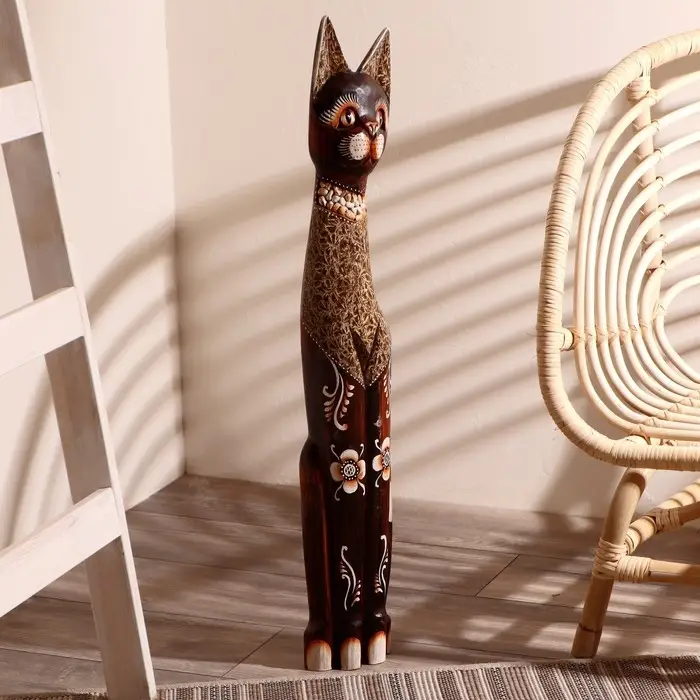 Сувенир дерево  Сувенир дерево "Кошка" 80 см