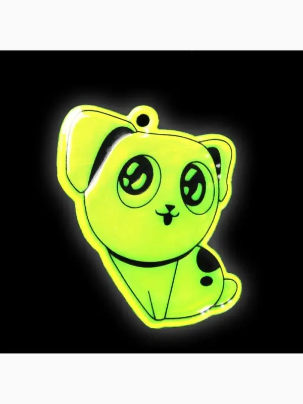 Светоотражающий элемент &laquo;Собачка&raquo;, двусторонний, 5.5&times;4.4 см, МИКС