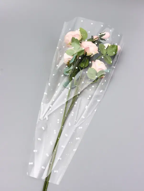 Пакет для цветов конус «Алиса», 34×60 см, МИКС Пакет для цветов конус «Алиса», 34×60 см, МИКС