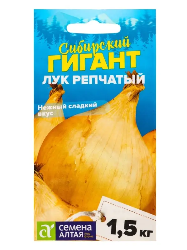 Семена Лук репчатый &laquo;Сибирский Гигант&raquo;, 0.2 г, &laquo;Семена Алтая&raquo;