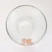 Салатник новогодний, d=16 см, стекло, прозрачный, рисунок МИКС