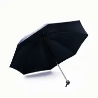 Зонт механический &laquo;Банты&raquo;, эпонж, 4 сложения, 8 спиц, R=48/55 см, d=96 см, МИКС