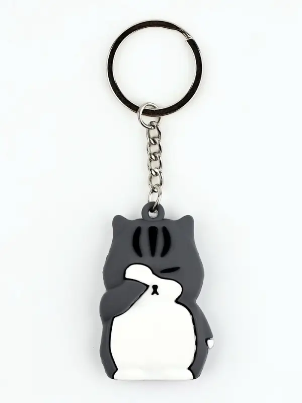 Брелок для ключей &laquo;Кот&raquo;, 10&times;3.4 см