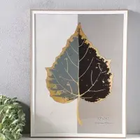 Фоторамка пластик 30х40 см "Современная классика" беж и белый 42,6х32,6х1,5 см