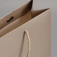 Пакет подарочный, белый, с бантом, 35 х 30 х 10 см