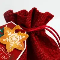 Набор мешков «С Новым годом!», 20 × 30 см