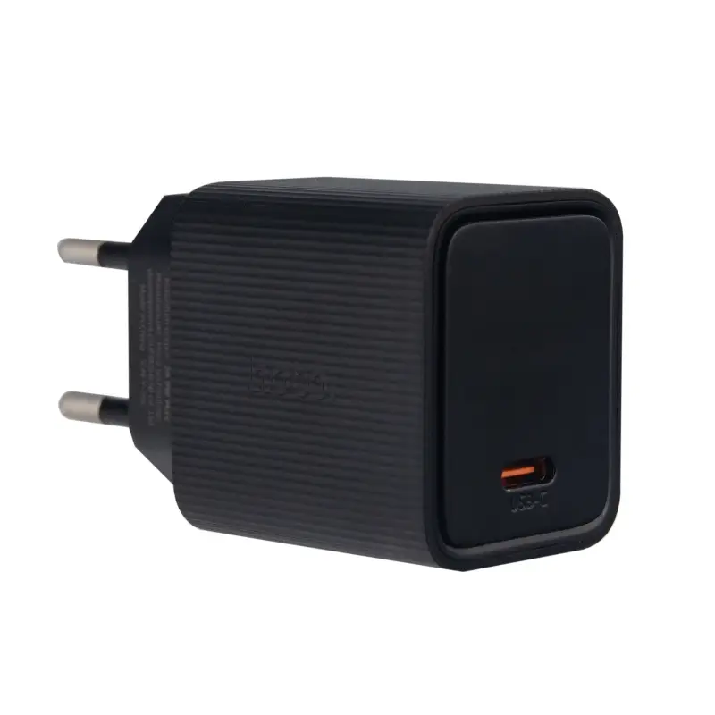 Переходник сетевого зарядного устройства на Type-C PD20W CS82A HOCO черный