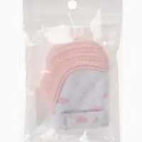 Прорезыватель на ручку для зубов &laquo;Фламинго&raquo;, светло-розовый