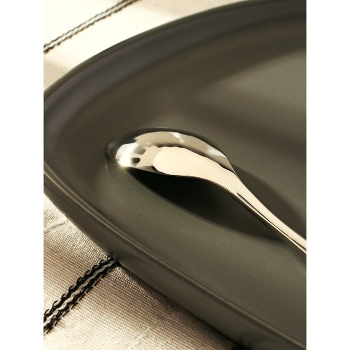 Ложка чайная из нержавеющей стали «Марио», длина 14 см Ложка чайная из нержавеющей стали «Марио», длина 14 см