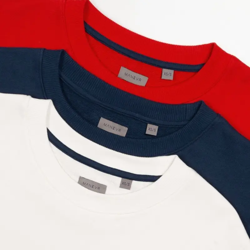 Свитшот унисекс Kosmos 2.0, красный, размер XS/S Свитшот унисекс Kosmos 2.0, красный, размер XS/S