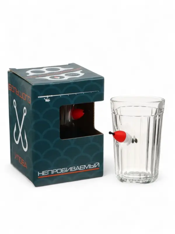 Стакан &laquo;Непробиваемый&raquo;, гранёный, с поплавком, 250 мл
