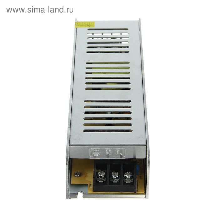 Плоский блок питания Ecola для светодиодной ленты 12 В, 150 Вт, IP20 Плоский блок питания Ecola для светодиодной ленты 12 В, 150 Вт, IP20