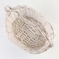 Набор корзин плетеных, 42x30x13/17/36 см, 35x26x10/15/32 см, 30x20x9/13/27 см, 3 шт, ива Набор корзин плетеных, 42x30x13/17/36 см, 35x26x10/15/32 см, 30x20x9/13/27 см, 3 шт, ива