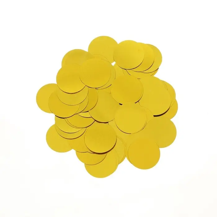 Наполнитель для шаров &laquo;Конфетти круг&raquo;, d=1.5 см, 10 г