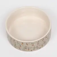 Миска &laquo;Кроличьи игрушки&raquo;, 300 мл, 11.5&times;5 см, керамика, бело-серая