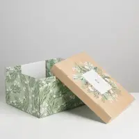 Коробка подарочная новогодняя складная &laquo;Тепла и уюта&raquo;, 31&times;25.5&times;16 см, Новый год