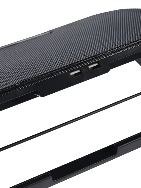 Охлаждающая подставка для ноутбука-планшета 35&times;24 см, 2 вентилятора, USB, кабель в комплекте