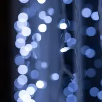 Гирлянда &laquo;Занавес&raquo; 2&times;6 м, IP44, УМС, белая нить, 1440 LED, свечение белое, 220 В