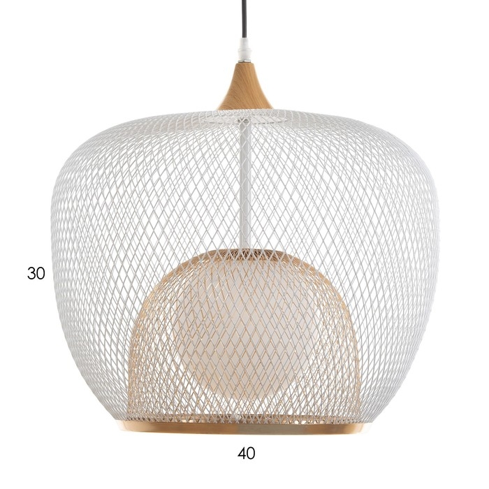 Светильник BayerLux Светильник BayerLux "Маура" Е27 40Вт бело-золотой 40х40х32-132см