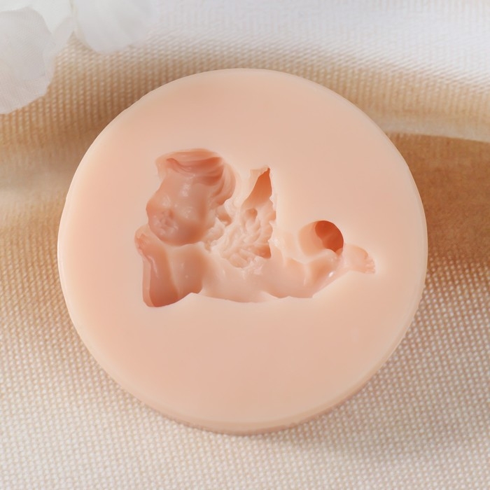 Молд силикон Молд силикон "Ангелочек" №4 4х3х0,8 см