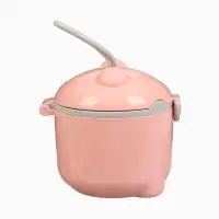 Контейнер для детского питания Мишка 1, 250 мл, розовый