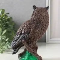 Копилка для денег &laquo;Сова натуральная&raquo;, гипс, 16.5&times;9&times;12 см