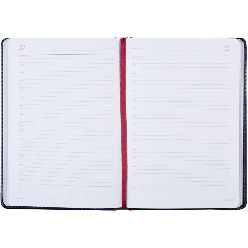 Ежедневник недатированный А5 Sidney Nebraska, син,сер.обрез,272стр 3-128/12