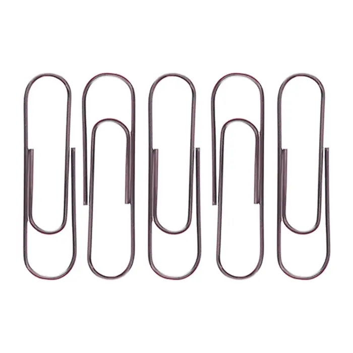 Скрепочница квадратная с магнитом прозрачная пластик, скрепки 28 мм-100 штук