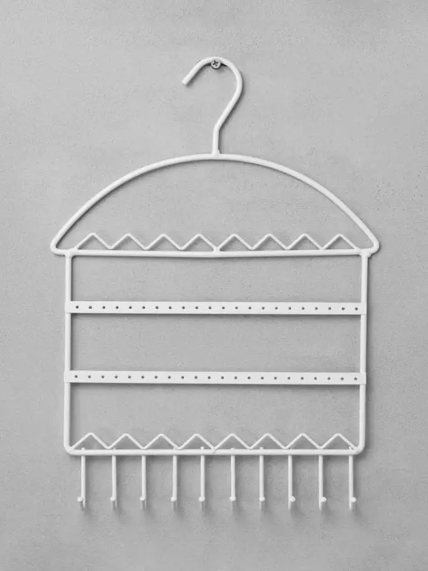 Органайзер для украшений &laquo;QF. Вешалка&raquo;, 28&times;6.7&times;36 см, белый