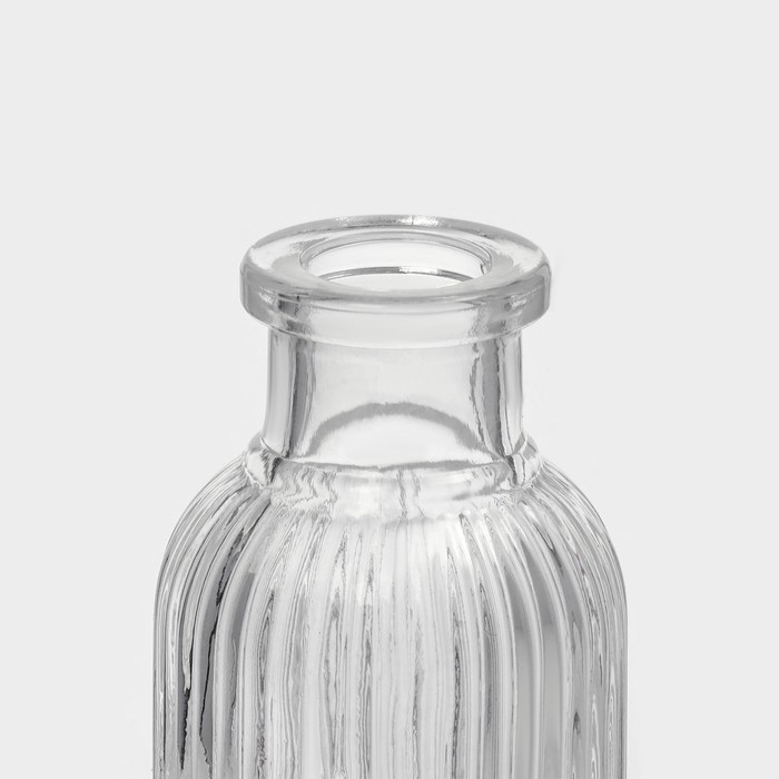 Банка для хранения сыпучих продуктов Доляна &laquo;Афина&raquo;, 40 мл, 4,2&times;10 см, стекло