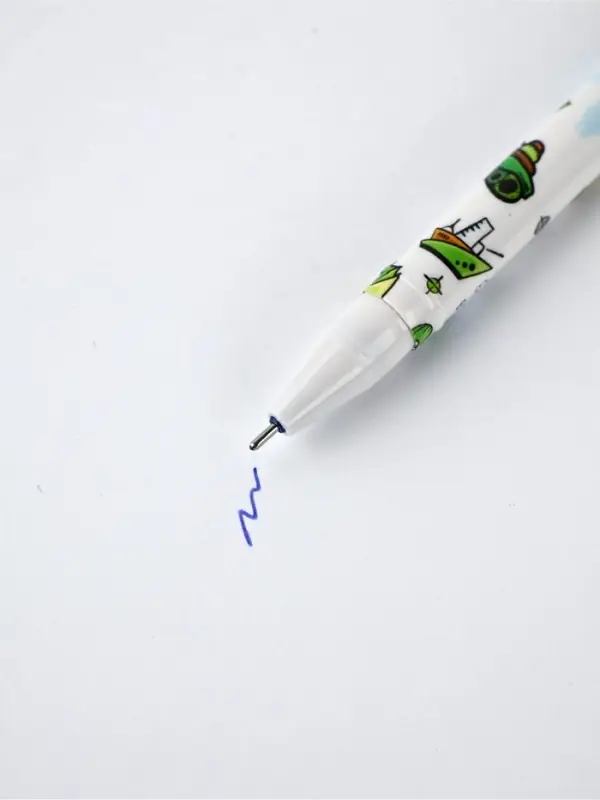 Ручка пиши-стирай, синяя паста, гелевая, 0.5 мм, пластик &laquo;С 23 февраля!&raquo;