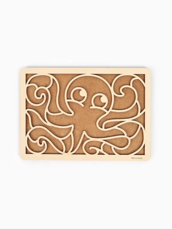 Заготовки для творчества "Веселая лепка "Осьминожка", 35613