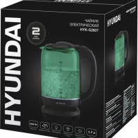 Чайник HYK-G2807 1.7л. 2200Вт бирюзовый