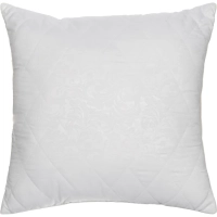 Подушка Luscan 70х70 см стеганная микрофибра/верблюжья шерсть, с кантом