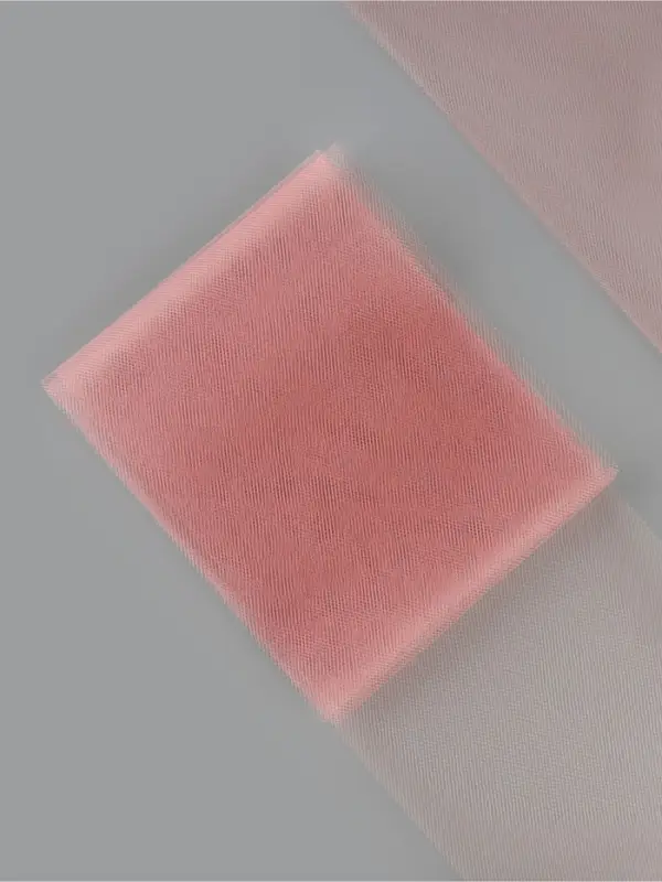 Фатин, 15 см, 23&plusmn;1 м, 11&plusmn;1 г/м&sup2;, тёмно-розовый